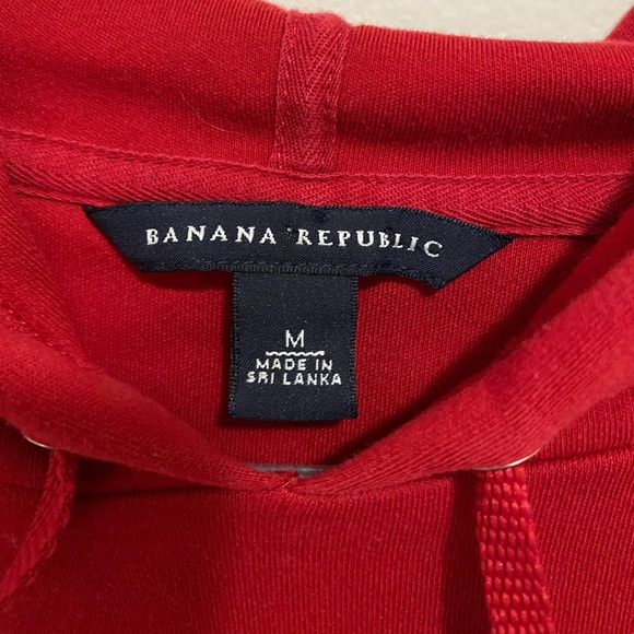 Banana Republic Bright Red Hoodie - Picture 3 of 5